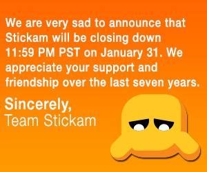 Live video streaming website Stickam shuts down。